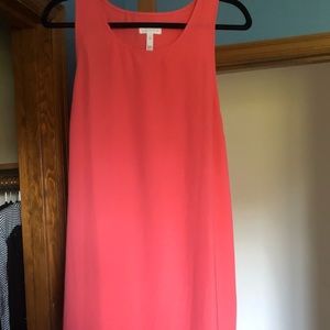 Leith Racerback Shift Dress - Coral